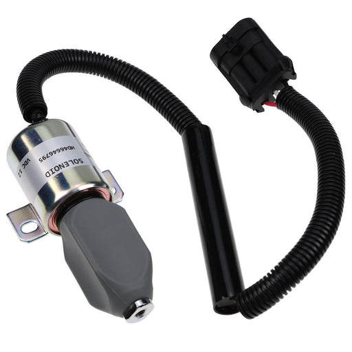 DURAFORCE 12V Shut Down Solenoid 59184630 RM59184630 for Volvo DD14 DD15 DD16 Compactor