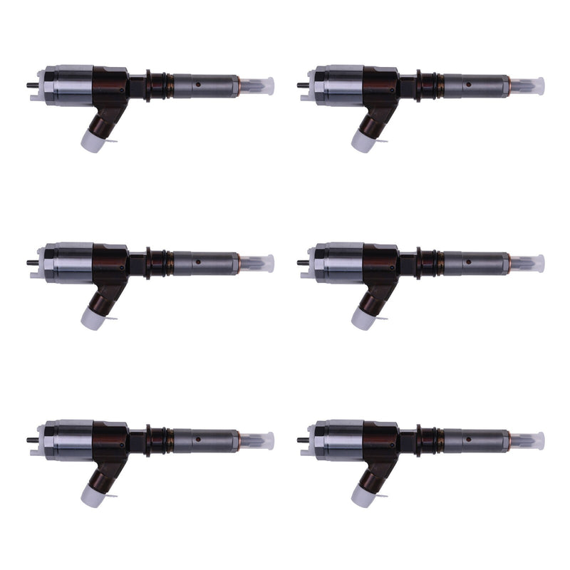 DURAFORCE 6 Fuel Injectors for Caterpillar CAT C6 C6.4 Engine 320D 320DL 323D 323DL