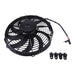 DURAFORCE 12V 12" Low Profile Curved Pull Fan VA10-AP10/C-61A for Spal 30100467