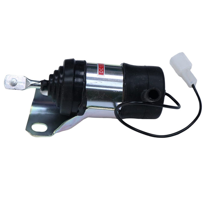 DURAFORCE 12V Fuel Stop Solenoid 6655120 for Bobcat B300 BL370 BL470 BL475 BL570 BL575