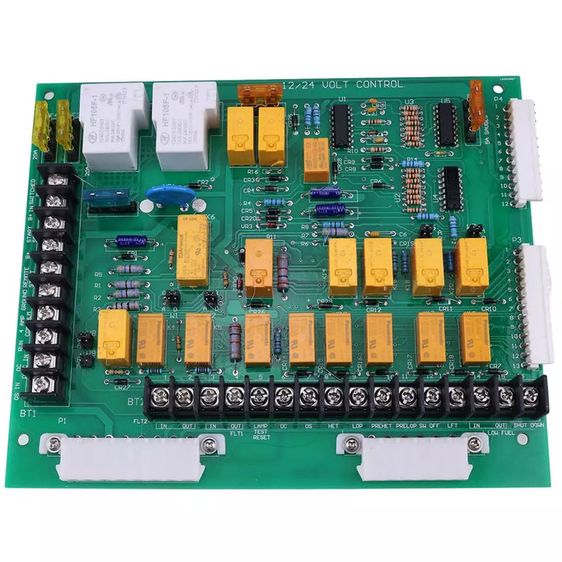 DURAFORCE 24V Generator Control Board 12 Lights 300-4297 300-2812 for Onan