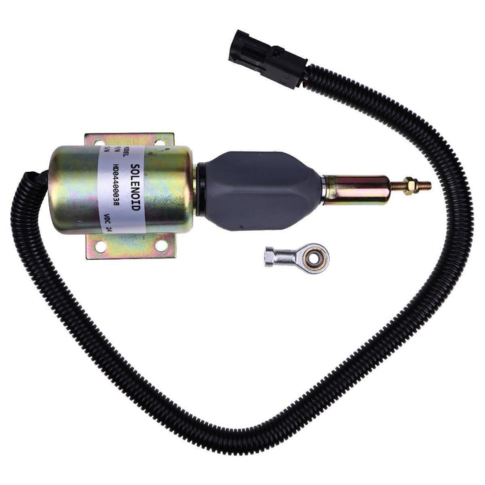 DURAFORCE 24V Fuel Shutdown Solenoid 3930236 SA-4348-24 for Cummins 4BT 6BT NT855 Engine