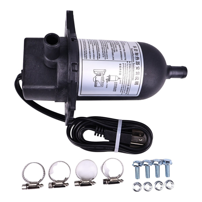 DURAFORCE 1500W 120V Hotstart Engine Heater TPS151GT8-000 Coolant Water 12.5Amp Plug