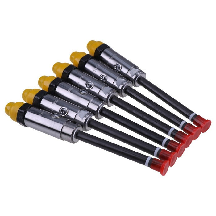 DURAFORCE 6Pcs Fuel Injectors 0R-3418 for Caterpillar 3304 3306 Engine 235 330 350 E240