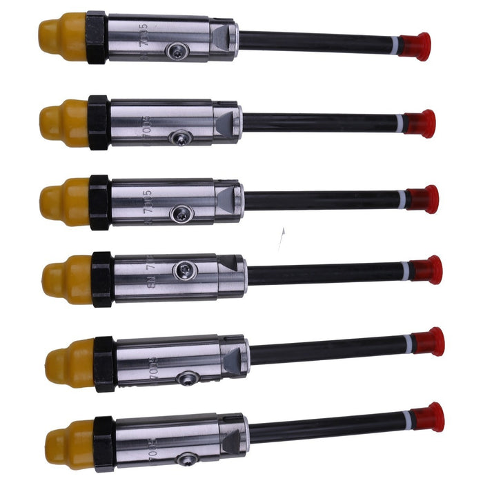 DURAFORCE 6Pcs Fuel Injectors 0R-3418 for Caterpillar 3304 3306 Engine 235 330 350 E240