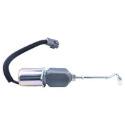 DURAFORCE 12V Stop Solenoid 32A87-15100 for Mitsubishi ECOMAT Shovel S4S-Z1DT61ES