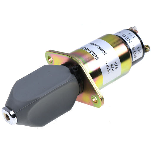 DURAFORCE 12V Stop Solenoid 1751-12A6U1B1S5 SA-4259-12 for Kubota 70 & 82mm Engines Woodwa