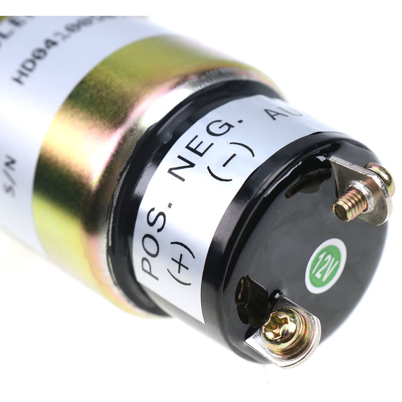 DURAFORCE 12V Stop Solenoid 1751-12A6U1B1S5 SA-4259-12 for Kubota 70 & 82mm Engines Woodwa