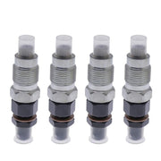 DURAFORCE 4Pcs Fuel Injectors 1C010-53001 1C010-53900 for Kubota V3300 V3600 Engine