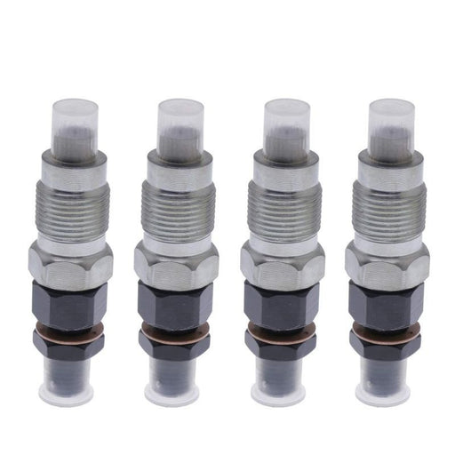 DURAFORCE 4Pcs Fuel Injectors 1C010-53001 1C010-53900 for Kubota V3300 V3600 Engine