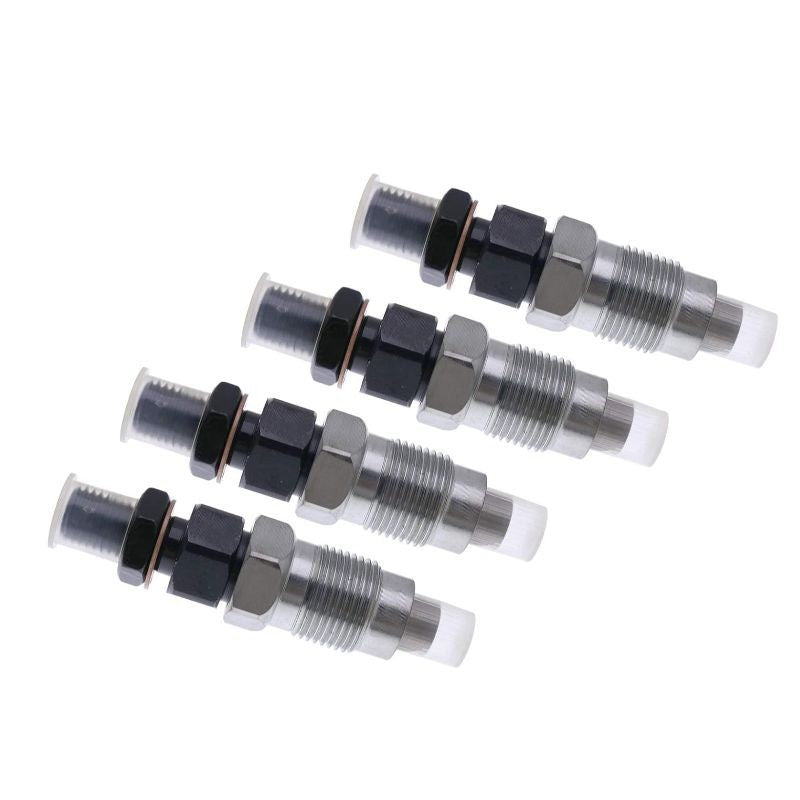 DURAFORCE 4Pcs Fuel Injectors 1C010-53001 1C010-53900 for Kubota V3300 V3600 Engine