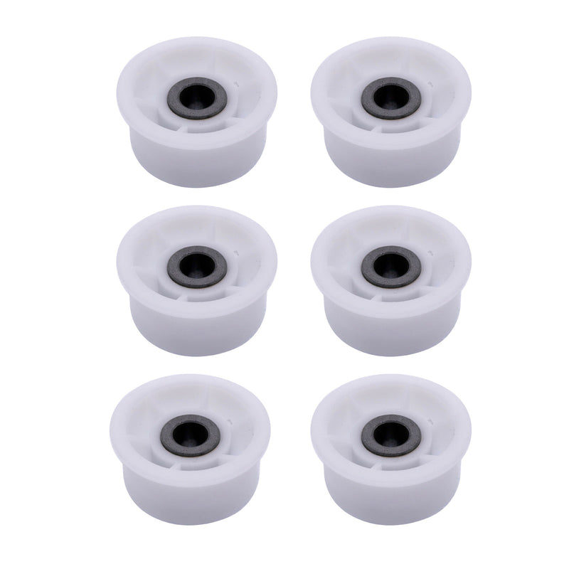 DURAFORCE 6-Pack Samsung Dryer Idler Pulley Wheel DC97-07509B DC66-00402A Replacement