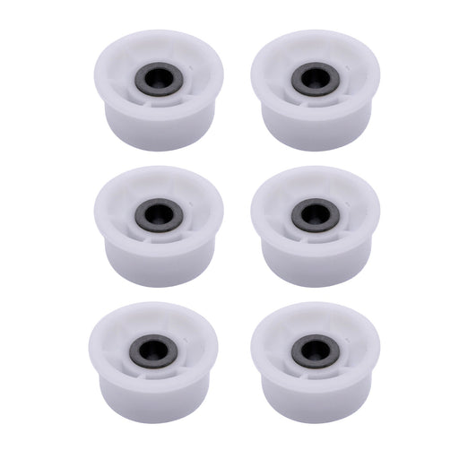 DURAFORCE 6-Pack Samsung Dryer Idler Pulley Wheel DC97-07509B DC66-00402A Replacement