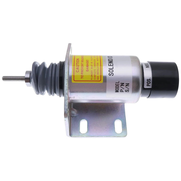 DURAFORCE 12V Fuel Shutoff Solenoid Woodward SA-2774-12 Stop Solenoid 2001-12F2U1B2A