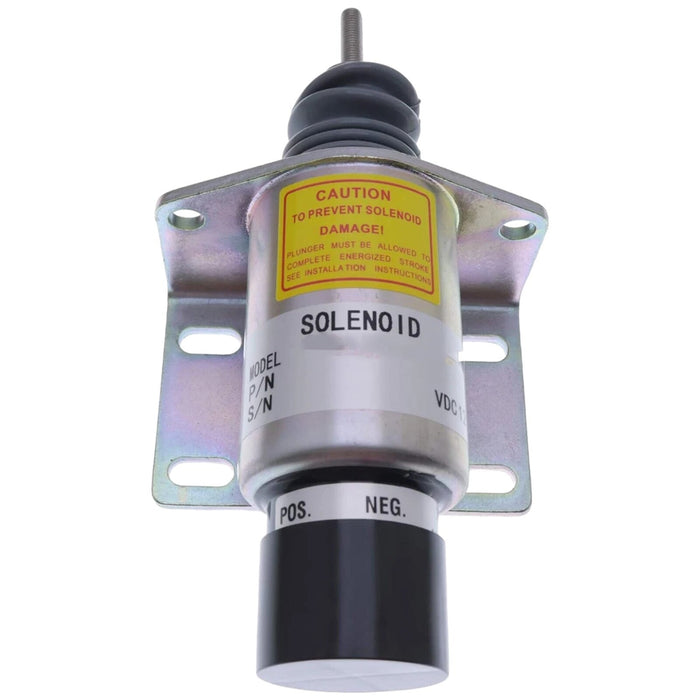 DURAFORCE 12V Fuel Shutoff Solenoid Woodward SA-2774-12 Stop Solenoid 2001-12F2U1B2A