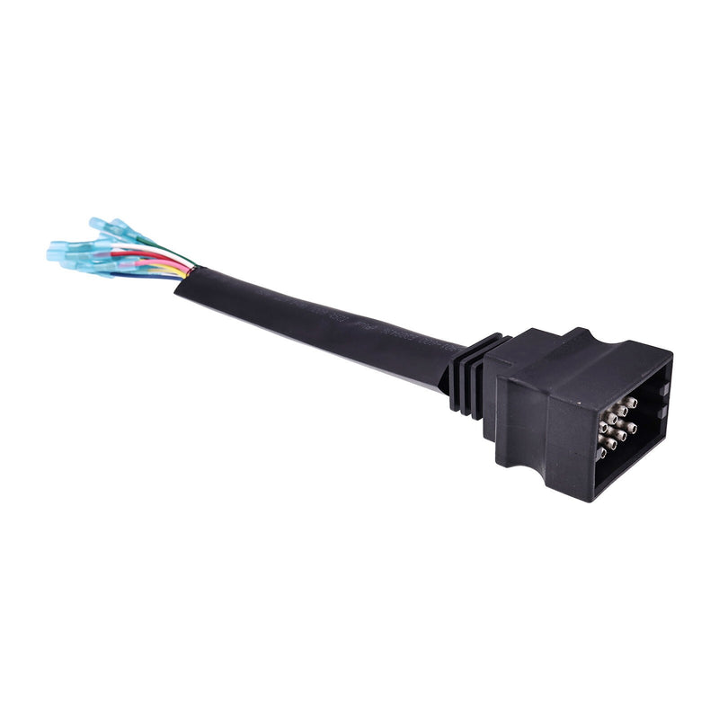 DURAFORCE 13 Pin Harness Connector Pigtail MSC04754 1304744 for Boss Snow Plow