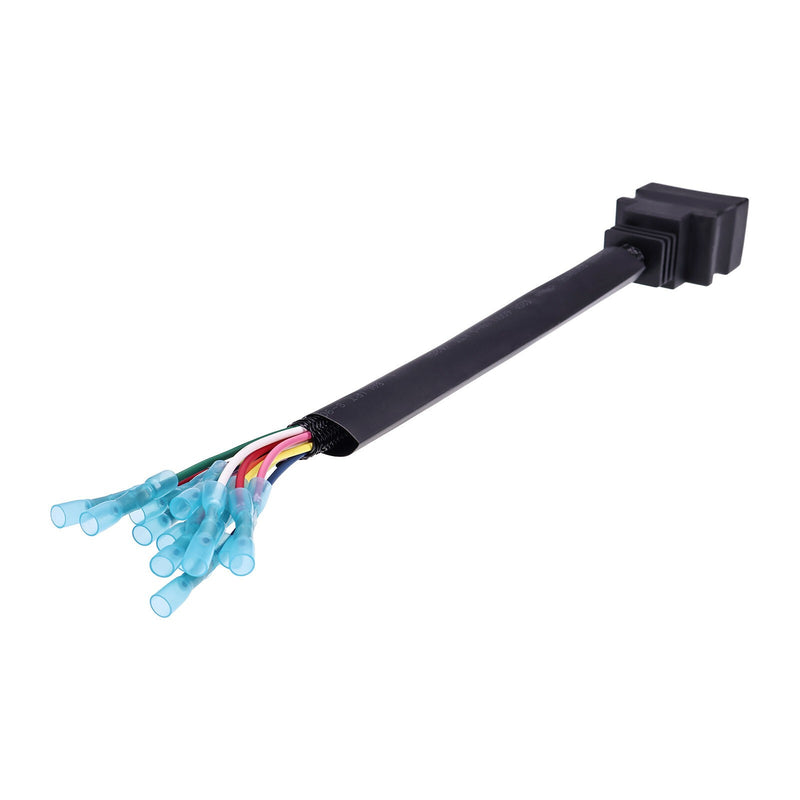 DURAFORCE 13 Pin Harness Connector Pigtail MSC04754 1304744 for Boss Snow Plow