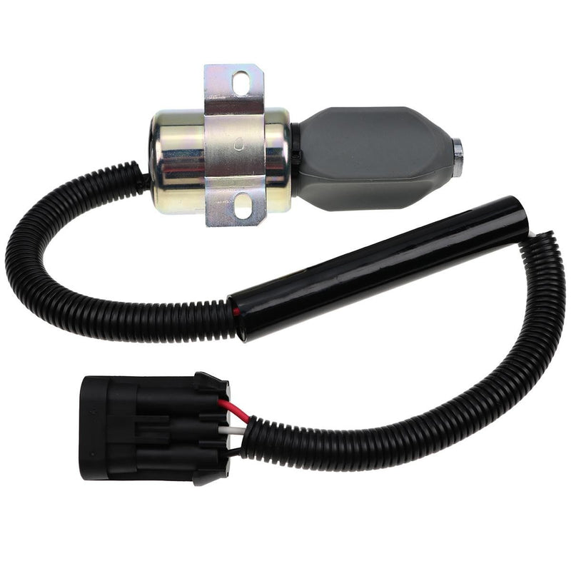 DURAFORCE 12V Stop Solenoid 1753ES-12E6UC4B1S1CC43 SA-4805-12 for Kubota Engine Shutdown