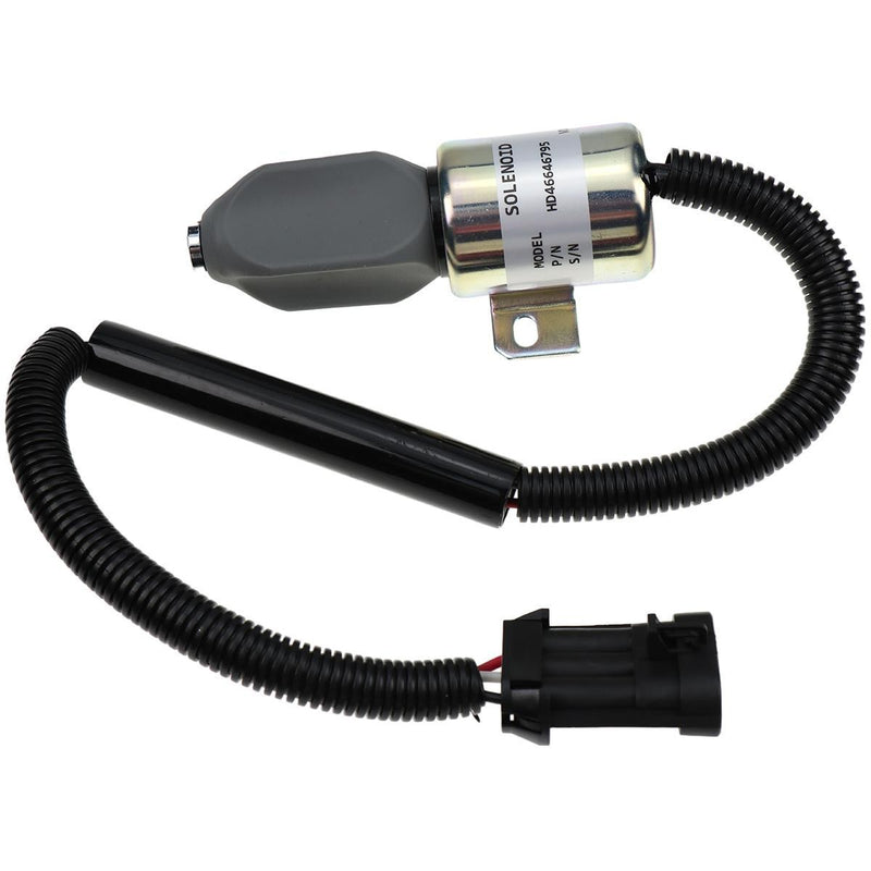 DURAFORCE 12V Stop Solenoid 1753ES-12E6UC4B1S1CC43 SA-4805-12 for Kubota Engine Shutdown
