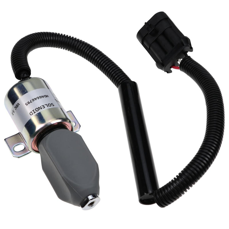 DURAFORCE 12V Stop Solenoid 1753ES-12E6UC4B1S1CC43 SA-4805-12 for Kubota Engine Shutdown