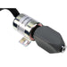 DURAFORCE 12V Stop Solenoid 1753ES-12E6UC4B1S1CC43 SA-4805-12 for Kubota Engine Shutdown