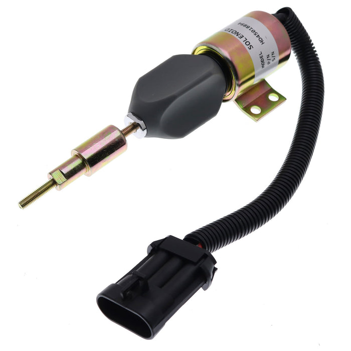 DURAFORCE 12V Fuel Shutoff Solenoid 1751ES-12E6UC4B1S5 F1HZ-9N392-A Ford 7.8L Truck