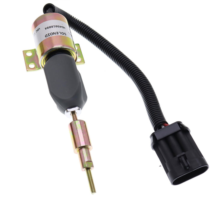 DURAFORCE 12V Fuel Shutoff Solenoid 1751ES-12E6UC4B1S5 F1HZ-9N392-A Ford 7.8L Truck