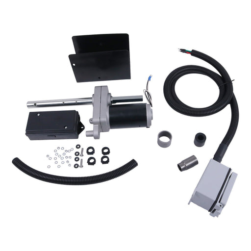 DURAFORCE 12,000 lbs Electric Trailer Jack Kit Single Speed for RV Trailer