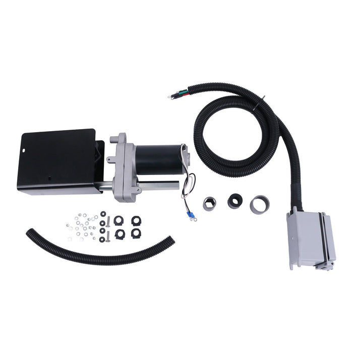 DURAFORCE 12,000 lbs Electric Trailer Jack Kit Single Speed for RV Trailer