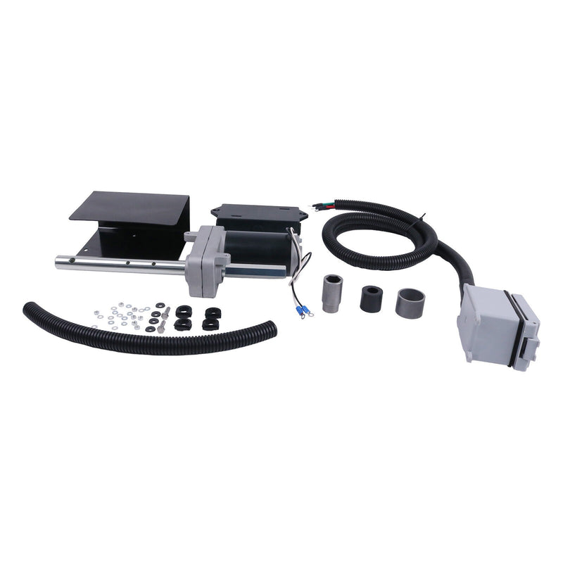 DURAFORCE 12,000 lbs Electric Trailer Jack Kit Single Speed for RV Trailer