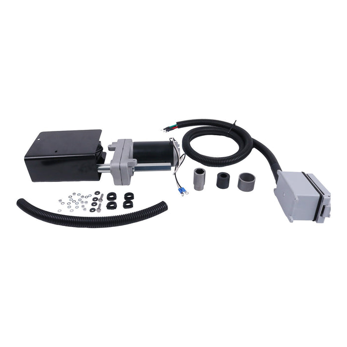 DURAFORCE 12,000 lbs Electric Trailer Jack Kit Single Speed for RV Trailer