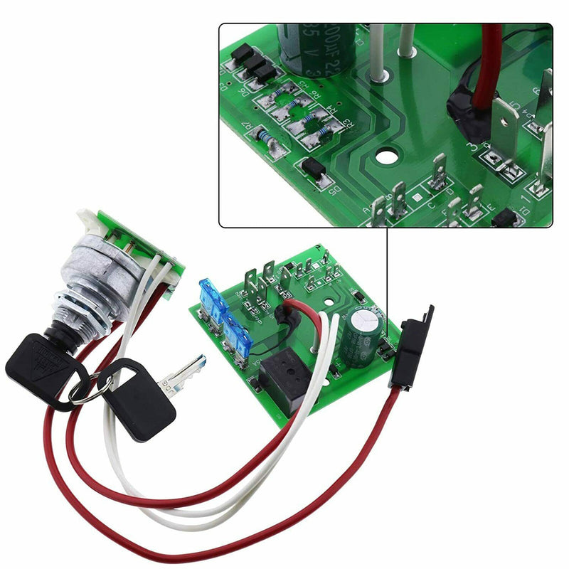 DURAFORCE Ignition Key Switch Module AM122913 for John Deere 325 335 345 Tractors
