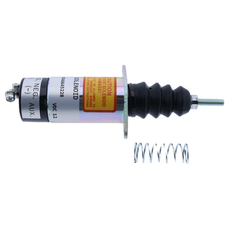 DURAFORCE 12V Fuel Shut Off Solenoid Valve 1500-2114 1502-12A2U1B2 Woodward Compatible