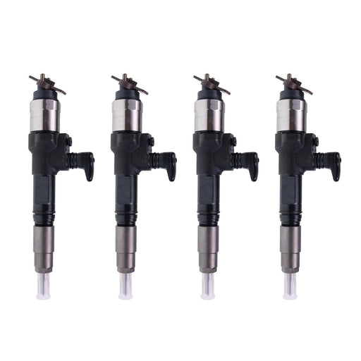 DURAFORCE 4x Fuel Injector 389-5232 for CAT C3.8 Engine Loader 272D 297D 299D 910K 914K