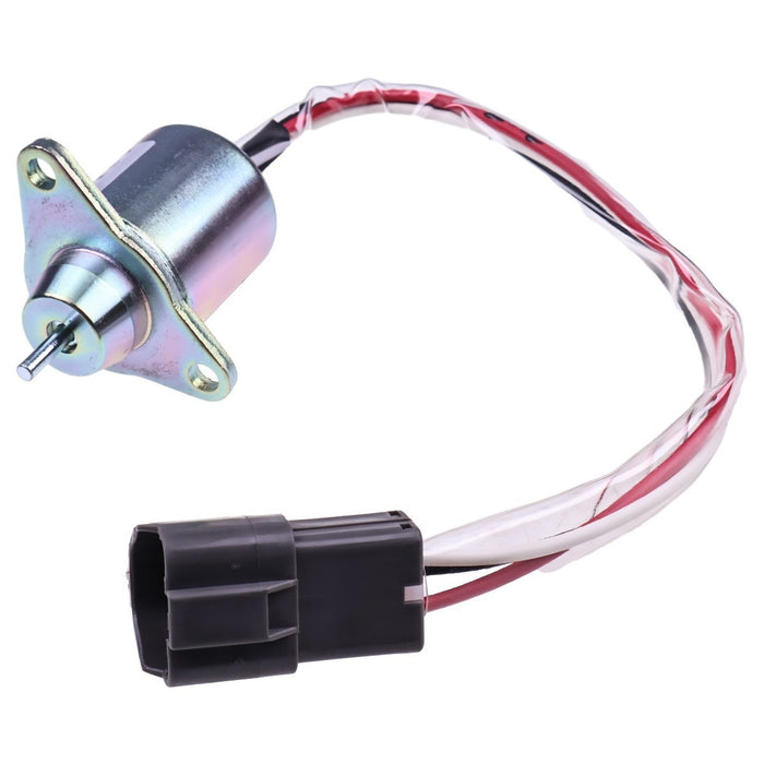 DURAFORCE 24V Fuel Shut Off Solenoid 1503ES-24S5SUC12S for Woodward Yanmar Engine DH150