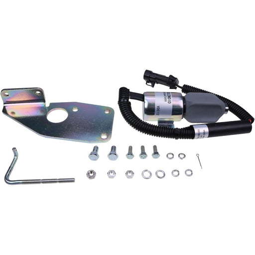 DURAFORCE 12V Fuel Solenoid SA-4805-12 for Kubota 1753ES-12E6UC4B1S1CC43 Engine 62.2mm