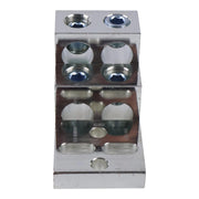 DURAFORCE 600T-4 CU9AL Mechanical Stacked Lug 500 KCMIL-4 600 MCM-2 Wire Terminal