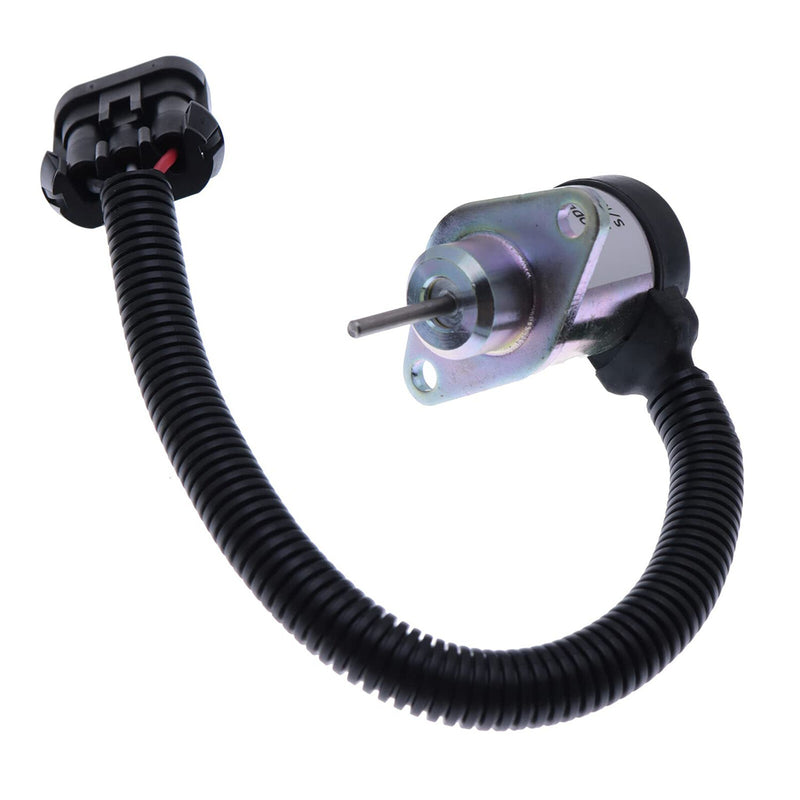 DURAFORCE Kubota V2607 Engine Fuel Shutoff Solenoid 1J710-60011 Replacement Part