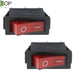 DURAFORCE 2X Lighted Rocker Switch On/Off for Electric Fireplaces FMI Desa 120V