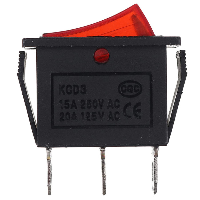 DURAFORCE 2X Lighted Rocker Switch On/Off for Electric Fireplaces FMI Desa 120V