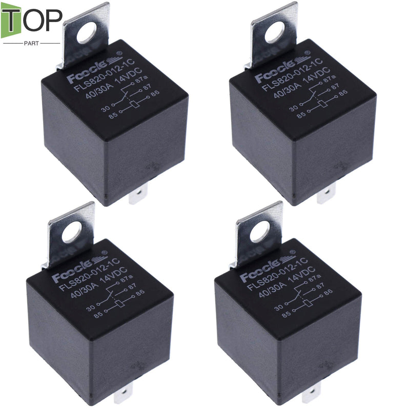 DURAFORCE 4X Onan Generator Ignition Relay 12V 5 Pin Run Stop 307-2562 307-1886