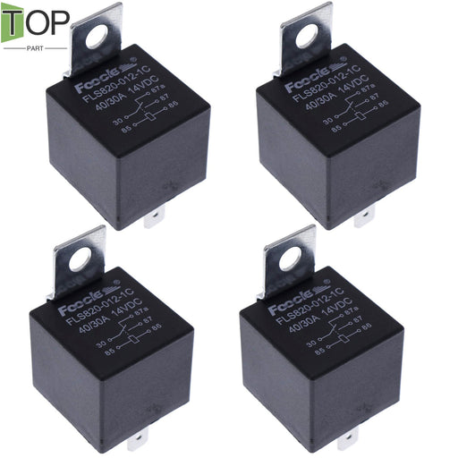 DURAFORCE 4X Onan Generator Ignition Relay 12V 5 Pin Run Stop 307-2562 307-1886