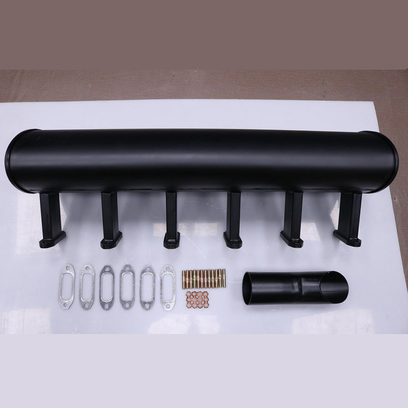 DURAFORCE New Exhaust Manifold Muffler 02160569 for Deutz F6L912 F6L913 6 Cylinder