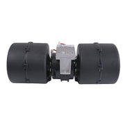 DURAFORCE New 12V Car Heater Blower Motor with Cage Front Double Shaft 008A4502