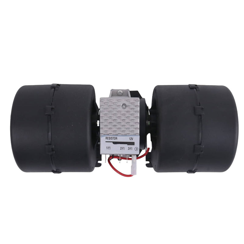DURAFORCE New 12V Car Heater Blower Motor with Cage Front Double Shaft 008A4502