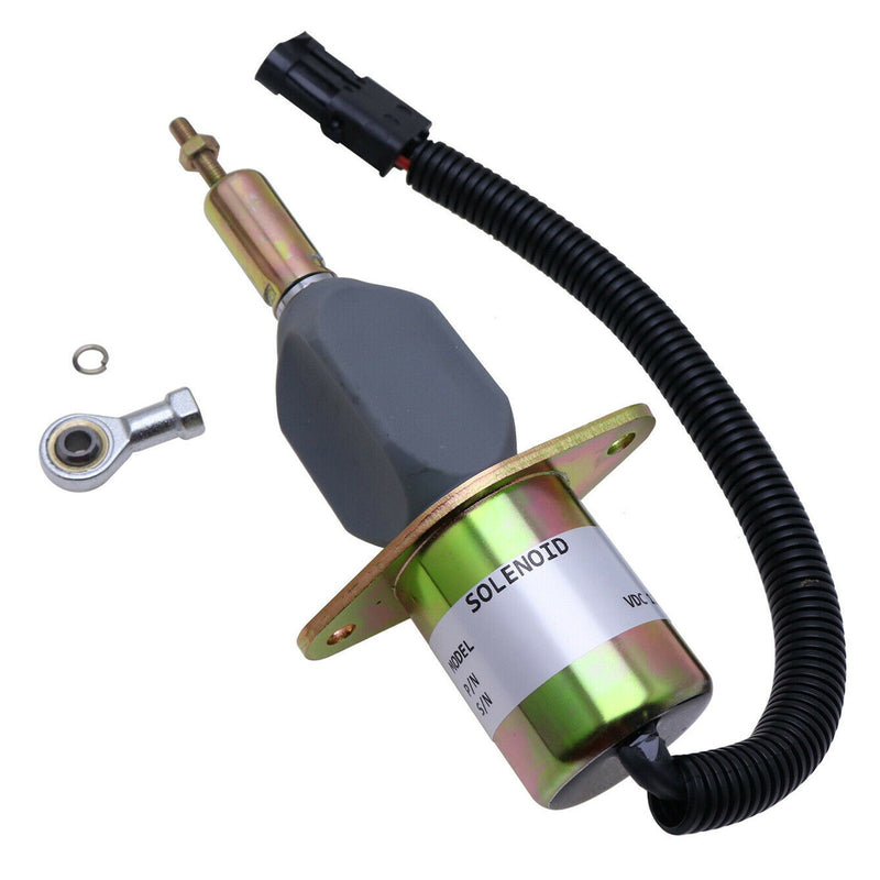 DURAFORCE 12V Stop Solenoid for Case IH 7210-7240 & 8910-8940 Tractors