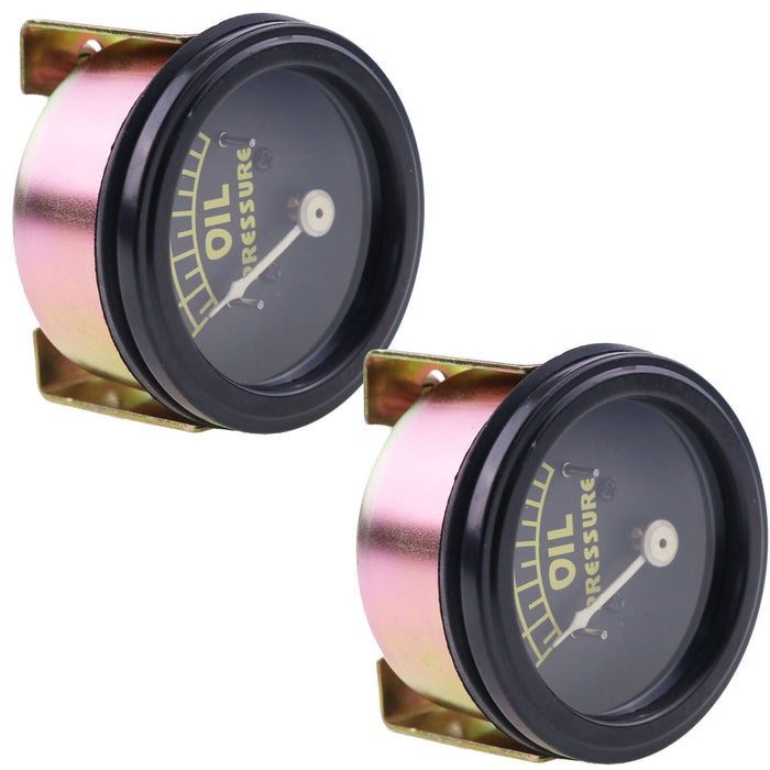DURAFORCE 2X Oil Pressure Gauge 70228719 for Allis D10 D12 D14 D15 D17 I40 I400 I60 I600