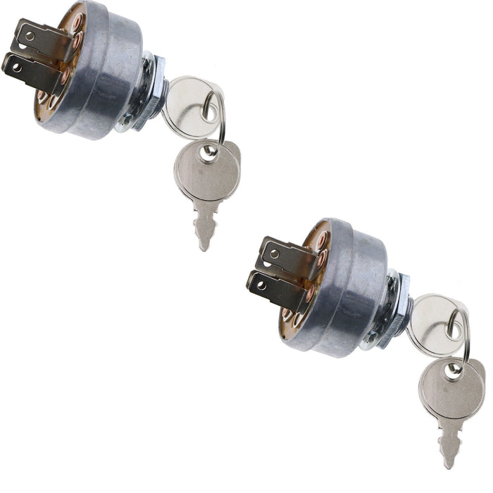 DURAFORCE 2X Starter Ignition Switch for MTD Cub Cadet John Deere AM102551 Replacement