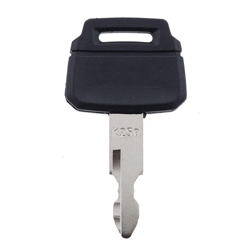 DURAFORCE 4pcs K250 Excavator Key for Kobelco New Holland Kawasaki Dozer Grader