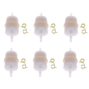 DURAFORCE 6 Pack Kohler 24-050-13-S 15 Micron Fuel Filter for 1/4" Fuel Line